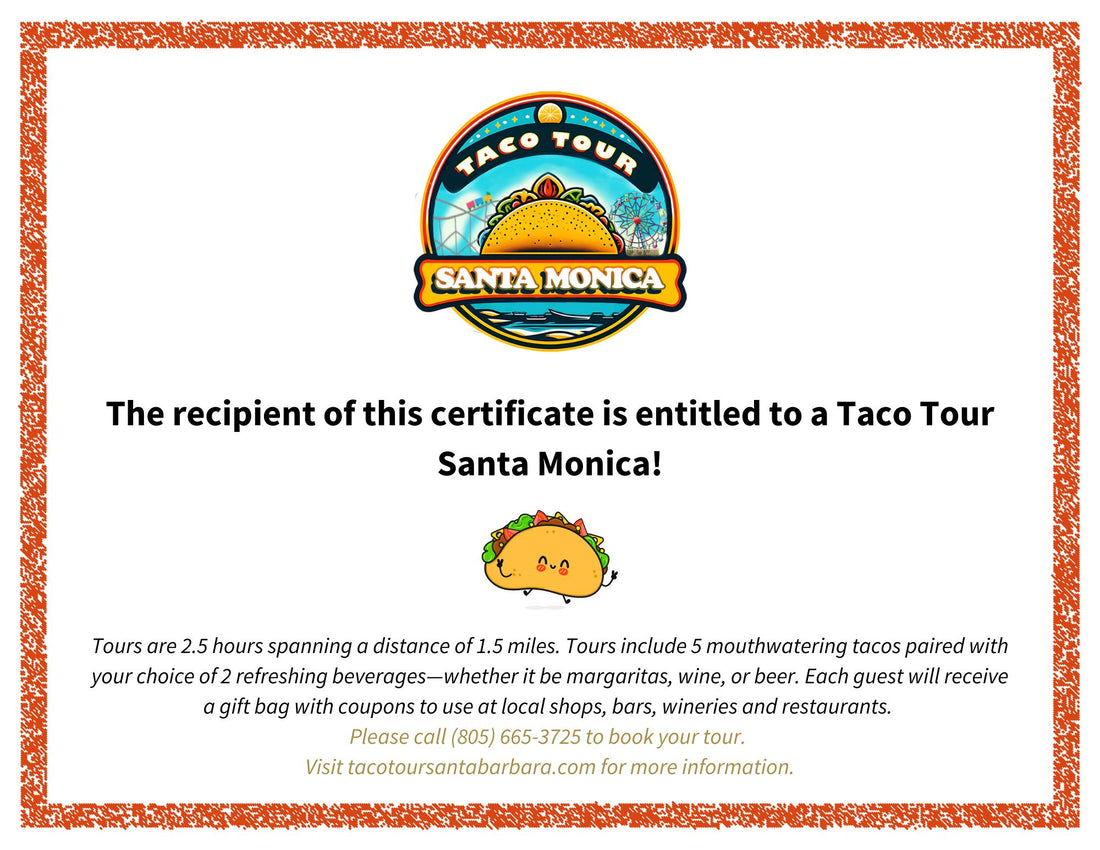 Embark on a Taco Tour in Santa Monica and Win Big!