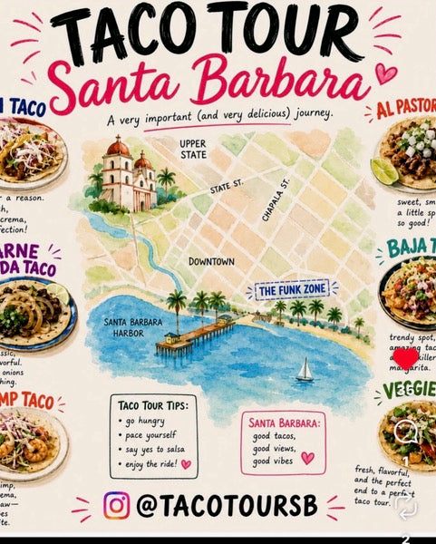 Taco Tour SB: The Perfect Creative Staycation Right in Your Backyard