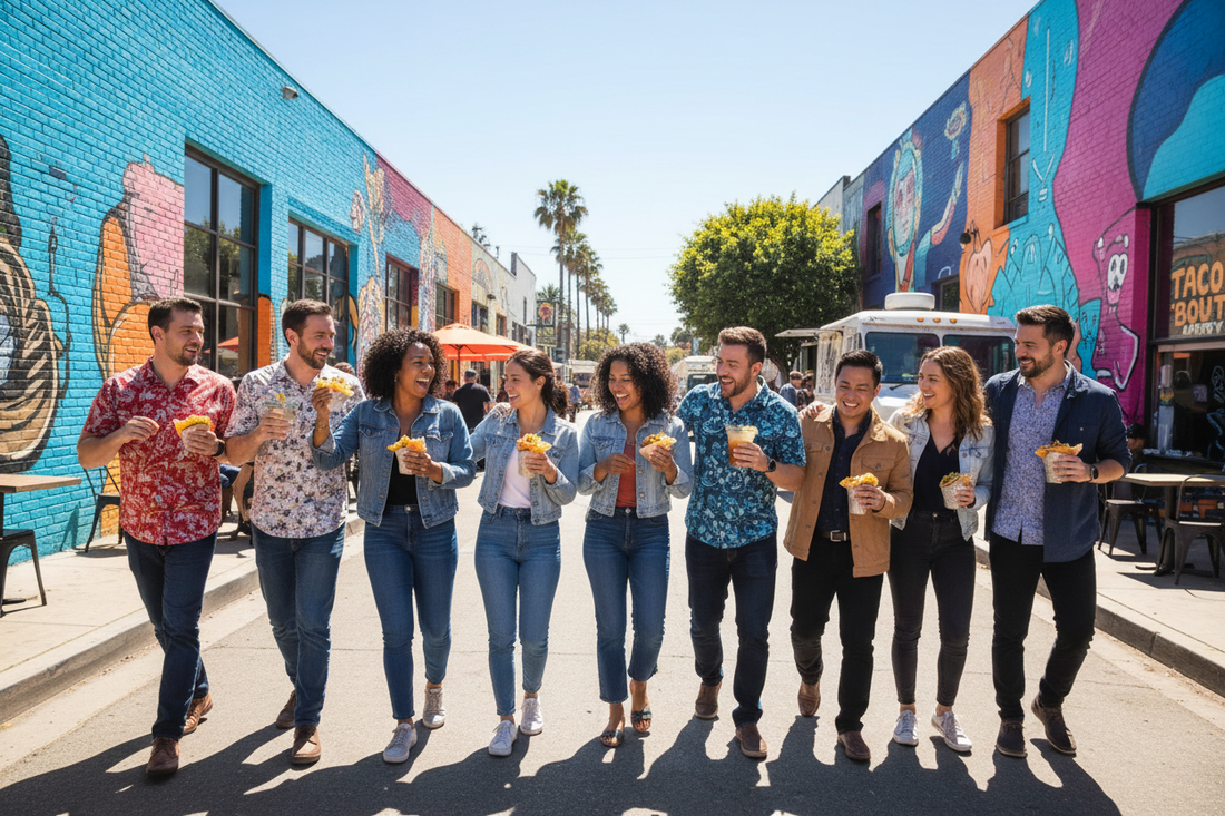 Best Team Building Activity in Santa Barbara: Corporate Taco Food Tour