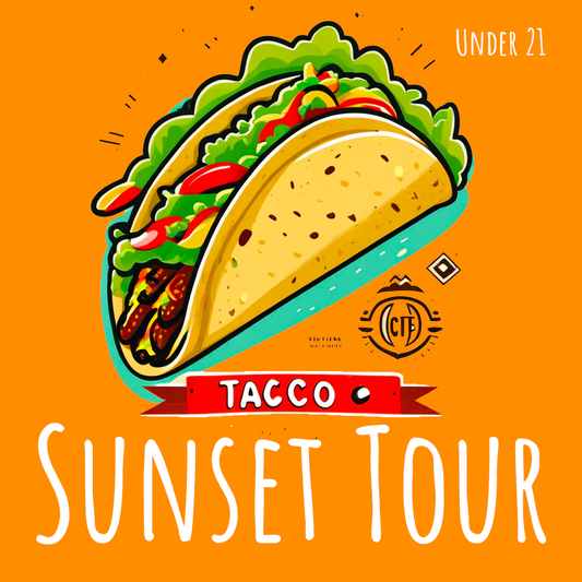 (Under 21) Santa Barbara Taco Tour - Sunset Tour 4:00 PM - 6:30 PM PST